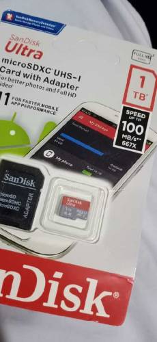 1 TB memory card Sandisk New