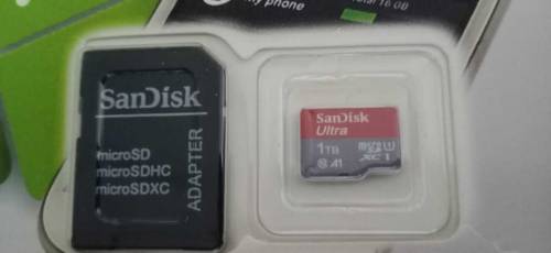 1 TB memory card Sandisk New