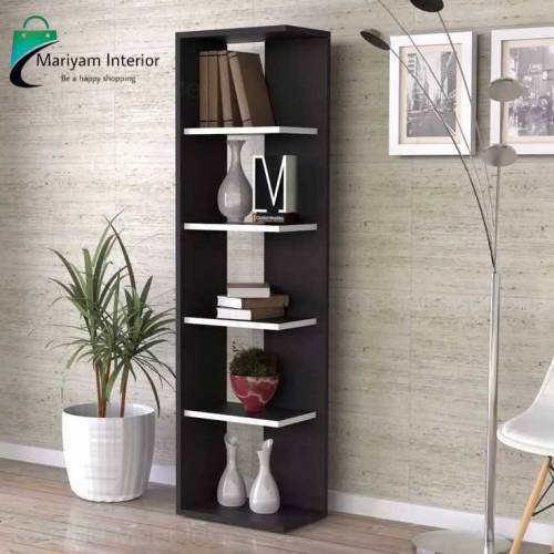 books rack modern design black and white 