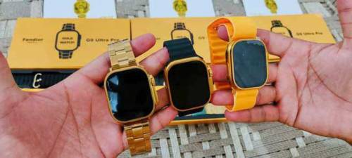 G9 ULTRA PRO FENDIOR AMERICAN SERIES 8 SMART WATCH GOLD EDITION.