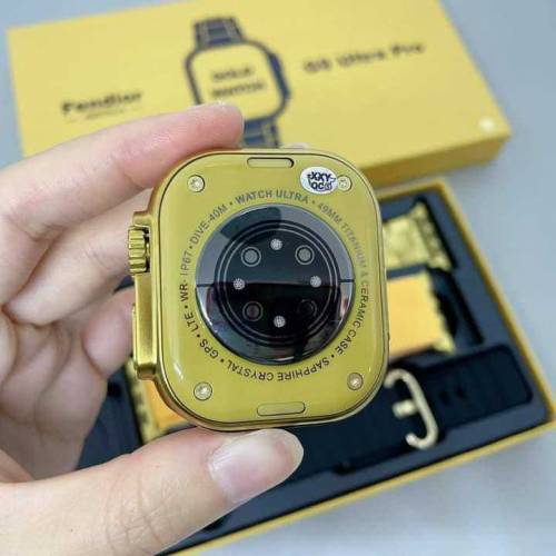 G9 ULTRA PRO FENDIOR AMERICAN SERIES 8 SMART WATCH GOLD EDITION.