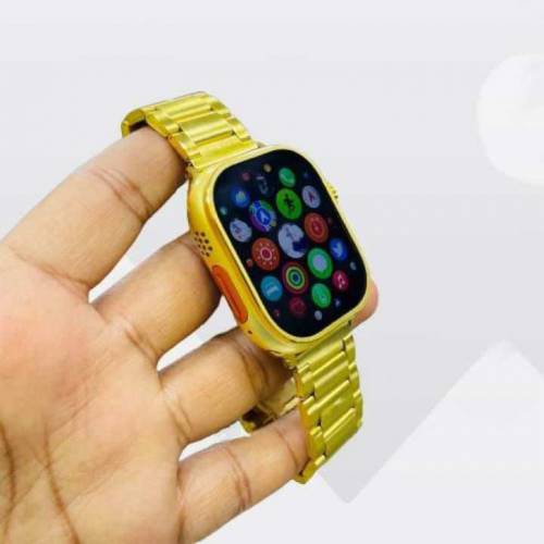 G9 ULTRA PRO FENDIOR AMERICAN SERIES 8 SMART WATCH GOLD EDITION.