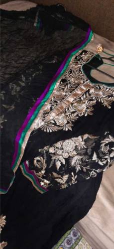 Black Indian frock