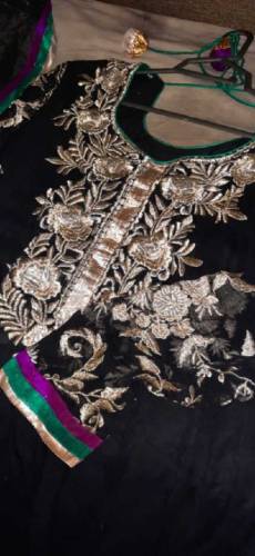 Black Indian frock