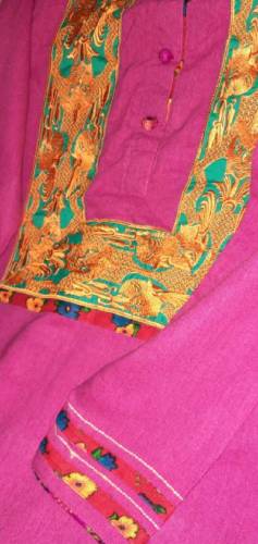 Rangja pink kurti