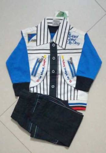 1 Year boy fancy pant shirt dress for winter 
