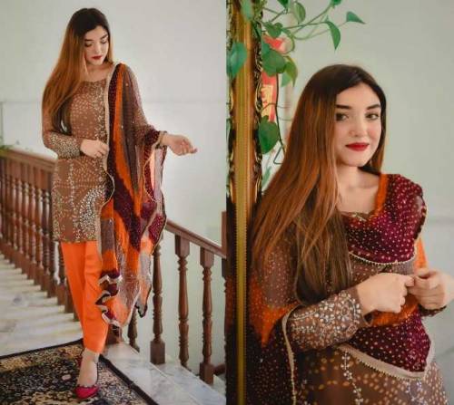 Mukesh Chandi Patti Stylish Work on Trending Chunri Work Handmade