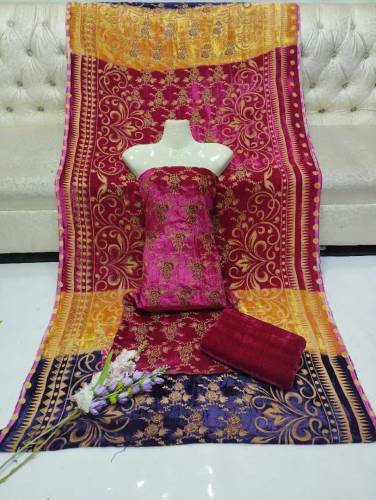 Most Beautiful Demanding Article Velvet Plachi 3 PCS Dreses