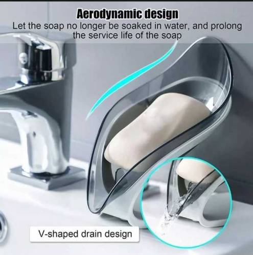 Soap Leaf holder Soap Dish Leaf Shape Soap Holder Soap Case Smart Soap