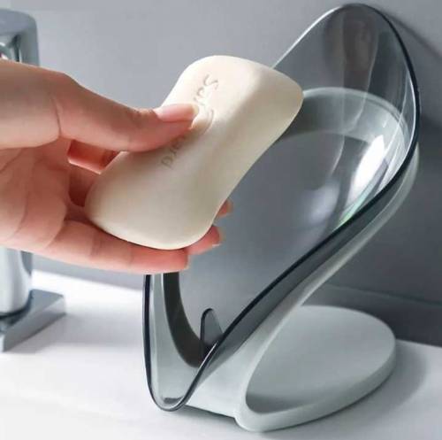 Soap Leaf holder Soap Dish Leaf Shape Soap Holder Soap Case Smart Soap