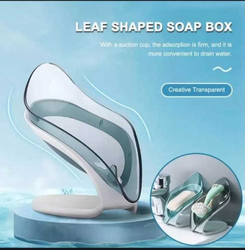 Soap Leaf holder Soap Dish Leaf Shape Soap Holder Soap Case Smart Soap
