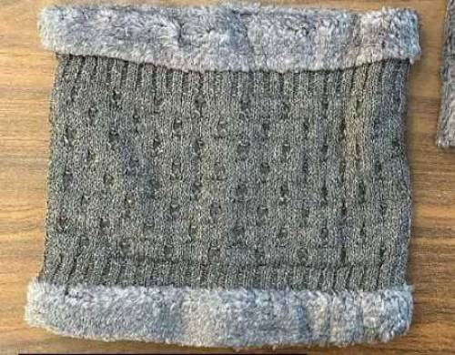Beanie wool cap neck warmer