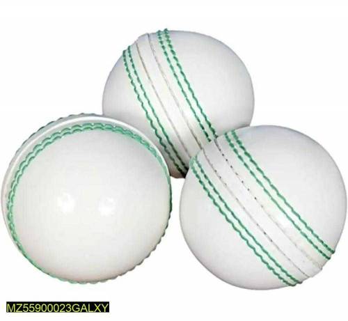 Pack of 3 Cricket Rubber Soft Practice Balls 