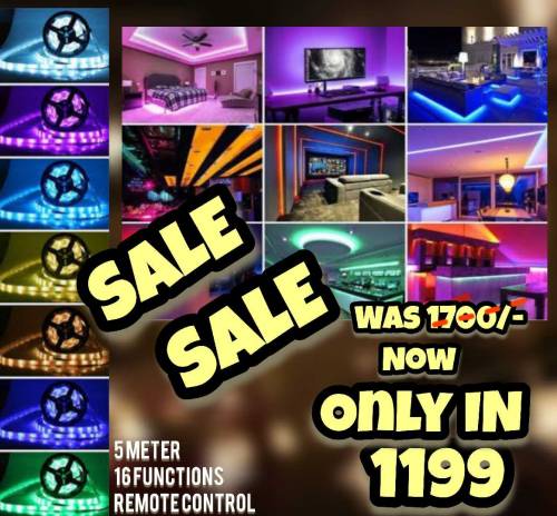 RGB STRIPS LIGHT ON SALE