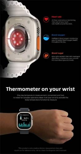 Name: Watch 8 PlusStrap Material: SiliconMaterial: