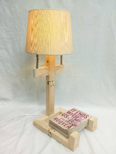 Modern Adjustable wooden lamp