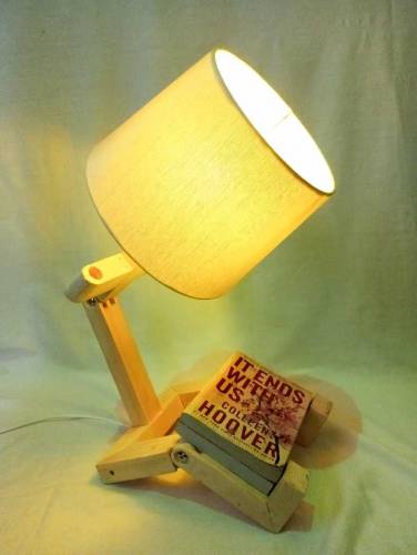 Modern Adjustable wooden lamp