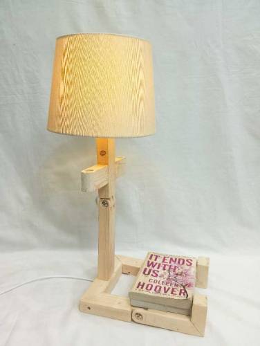 Modern Adjustable wooden lamp