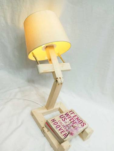 Modern Adjustable wooden lamp