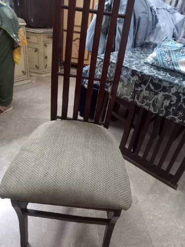 Wooden Dining Table With Chair 