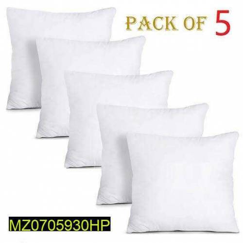 Cushion Fillings 5pcs Set White Polyester