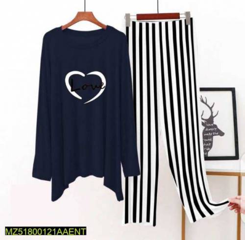 Stitched sleepwear for woman 2 pcs