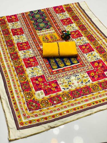 Fancy Semi Formal Design eavy Hand Work Cut Dana & Beats Work 3 pcs