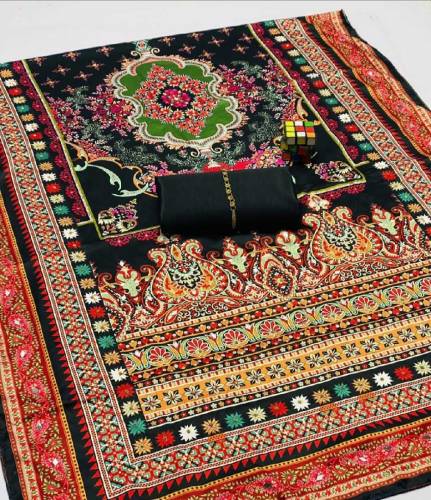 Fancy Semi Formal Design eavy Hand Work Cut Dana & Beats Work 3 pcs