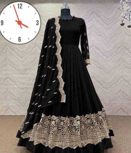 3 Pcs women's stiched fancy suit 