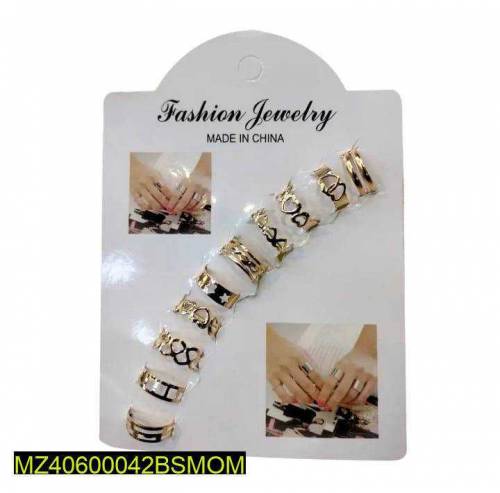 ring black goldan slvar color 