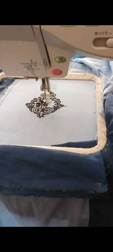 janome memory craft 11000 model Embroidery machine 