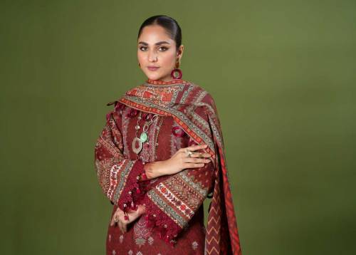 KHADDAR 3 PCS SUIT