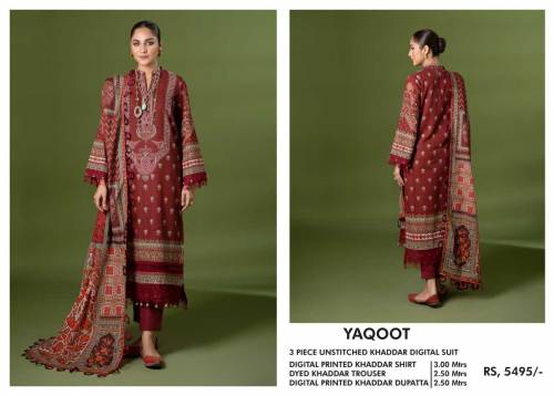 KHADDAR 3 PCS SUIT