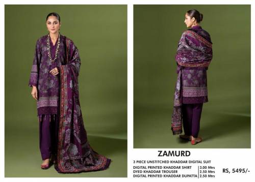 KHADDAR 3 PCS SUIT