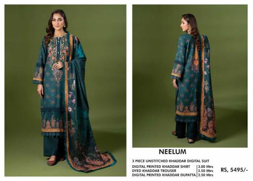 KHADDAR 3 PCS SUIT