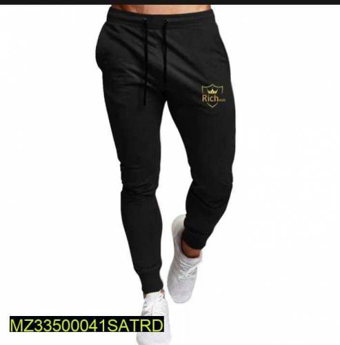 Pcs Men's Stitched Polyester Fleece Printed Track Suit
