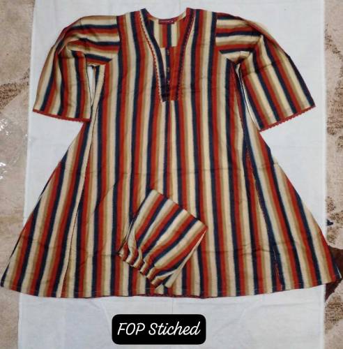 2 Pieces Cotton Kurti Suit 
