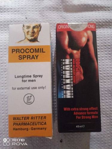 Timing spray for men