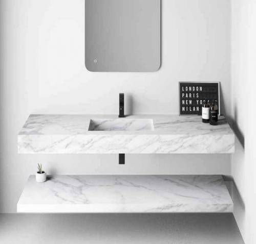 tile vanity for washroom 