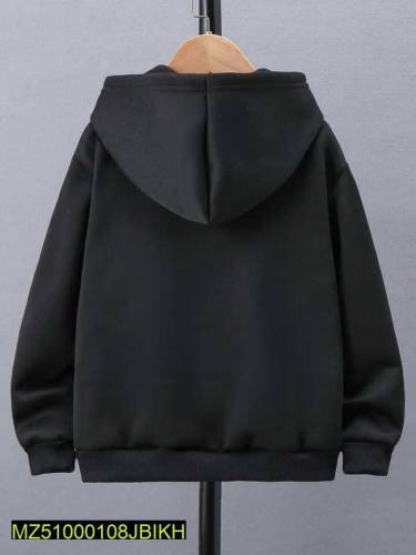 1 Pack Man's Stitched Fleece Plain Hoodie