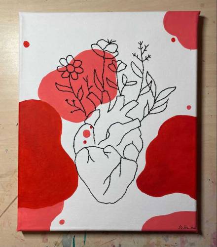 8×8 Artwork on Canvas