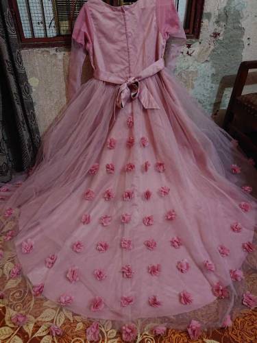 party wear tail dress