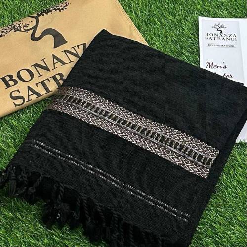 Men's Velvet Shawls