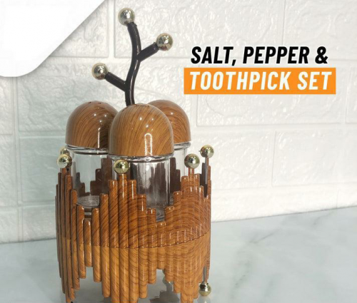 salt pepper Toothpick set 