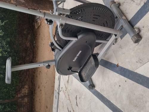 Elliptical cycle exercise machine.