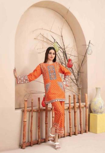 khadder stitched 2 piece dress