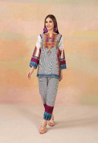 khadder stitched 2 piece dress
