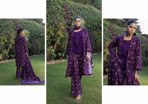 Women Unstitched Clothes 3pc