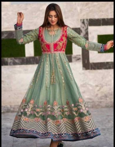 stiched fancy maxi