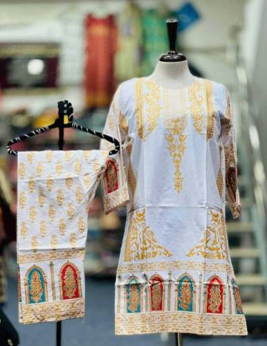 women stiched  clothes 